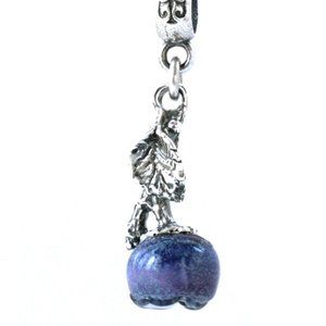 True Beadz "Blueberry" Dangle Bead